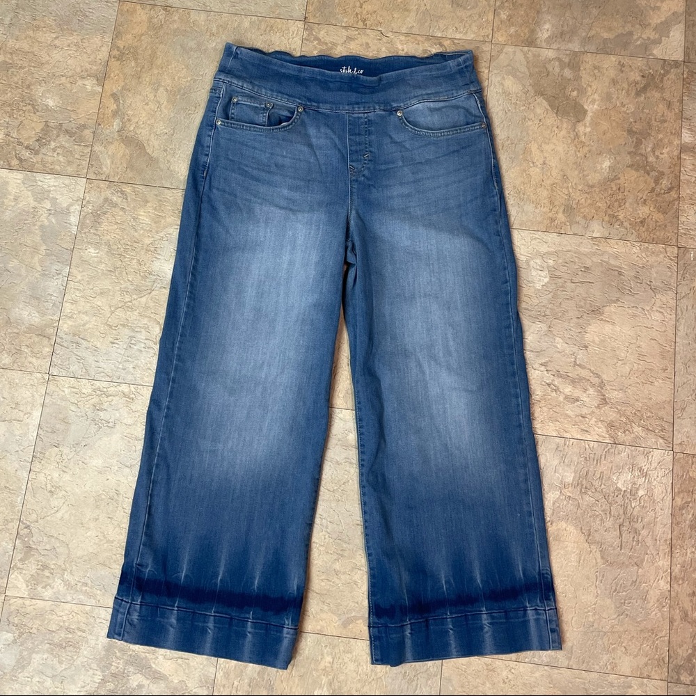 Style & Co. Wide Crop Jeans